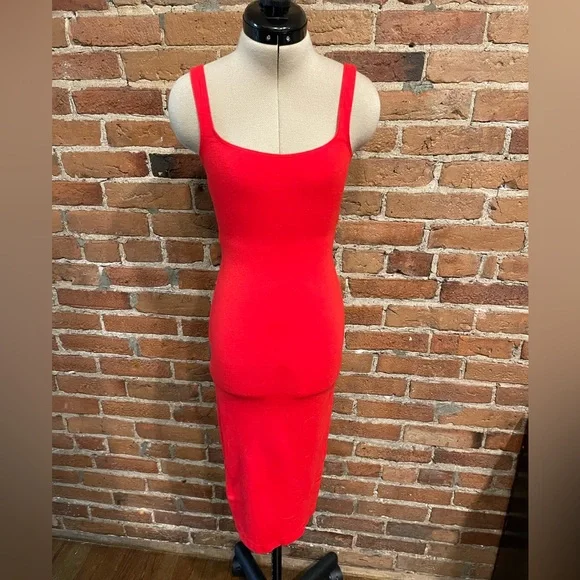 princess polly baby blue dress Black Bodycon Dress - Midi Dress - Three-Quarter Sleeve Dress main image 1